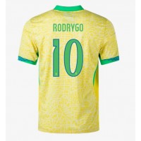 Brasilien Rodrygo Goes #10 Heimtrikot Copa America 2024 Kurzarm